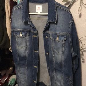 LuLaRoe 3X Plus Size Jaxon Jean Jacket